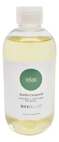 Aceite Corporal Para Masajes Relax Biobellus 500ml