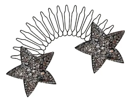 4 Herramienta De Peinado De Diamantes De Imitación Negro