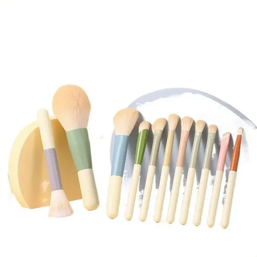 Set De Brochas De Maquillaje Morandi De 11 Piezas