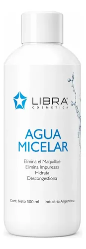 Agua Micelar Libra Cosmetica X 500ml