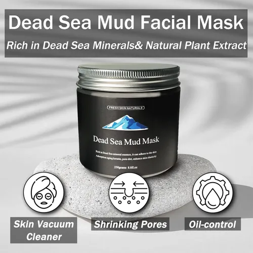 Mascarilla De Barro Del Mar Muerto, Mascarilla De Arcilla