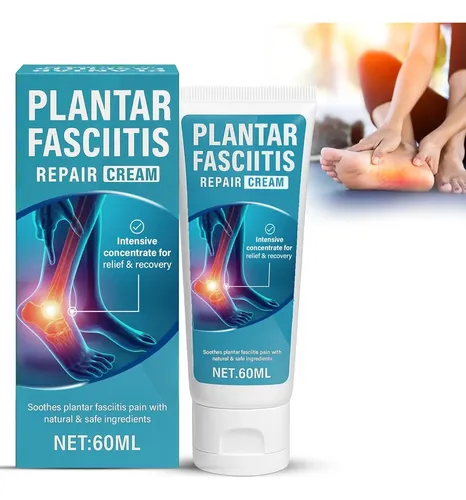 Crema For Fascitis Plantar, Fórmula Suave Y Natural