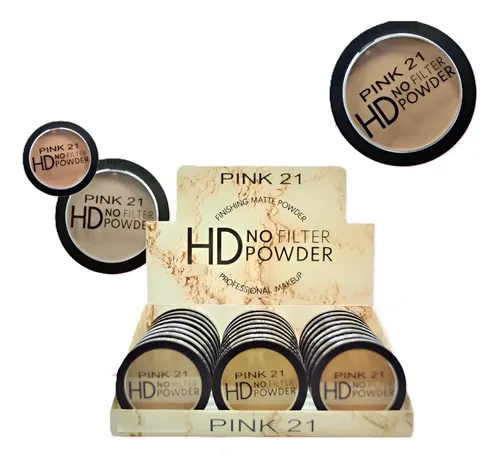 Polvo Compacto Acabado Matte Pink 21 Hd