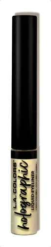 Delineador De Ojos Líquido L. A Colors Liquid Eyeliner Color Holographic Galactic Gold