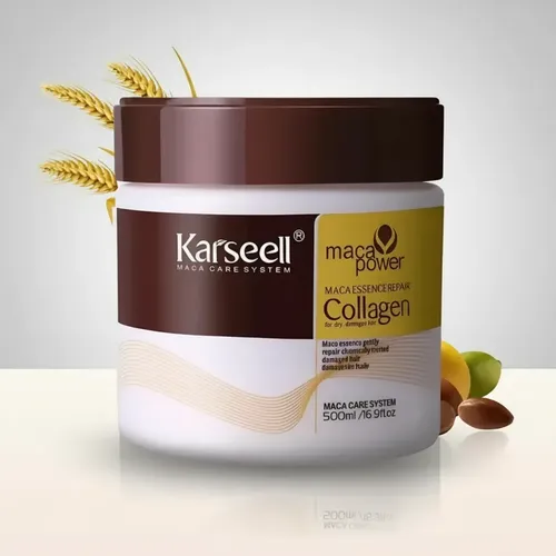 Máscara Capilar Karseell Collagen 500g Reconstrucción Premiu