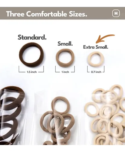 Cintas De Helio Para El Cabello, Extra Pequeñas, No Dañan, N