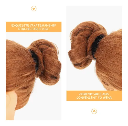 12 Unidades De Cintas Gruesas For El Pelo, Elásticas, Cola