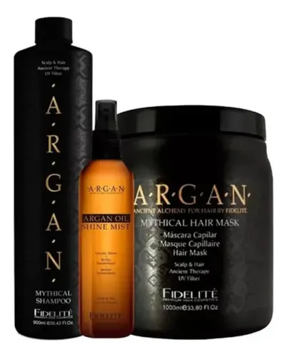 Fidelite Shine Mist Argan Oil X120ml Brillo Instantaneo