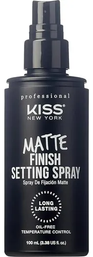 Spray Fijador De Maquillaje Kiss 100 Ml Acabado Mate Vegano