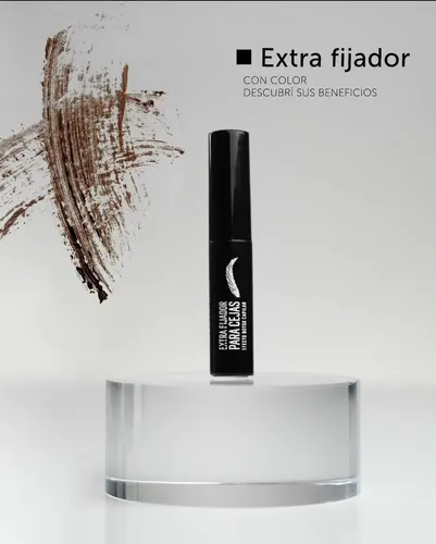 Fijador De Cejas Efecto Botox Laminado Color Marron Laca