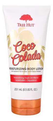 Tree Hut Loción Corporal Hidratante Coco Colada, Notas de Piña y Coco, 251 ml