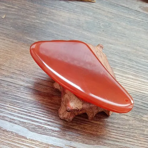 Piedras Masaje Facial Gua Sha Rojo Para Spa Y Relax
