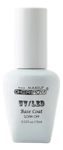 Base Coat Esmalte Semipermanente Cherimoya UV/LED Transparente 15ml