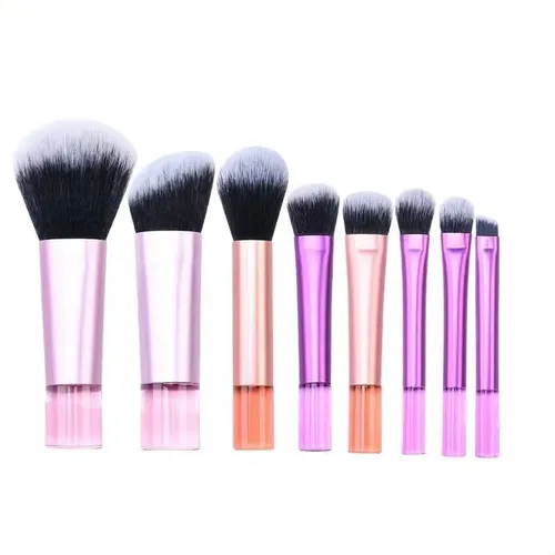 Set De Pinceles De Maquillaje Mano De Cristal Viaje Er