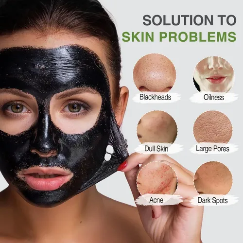 Kit De Mascarilla Facial Vegana Ulluxe Con Cúrcuma Y