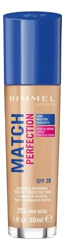 Base líquida Rimmel Match Perfection