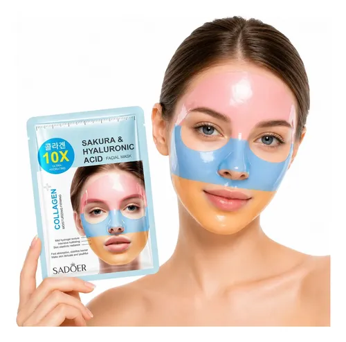 Macarilla Facial De Acido Hialuronico Y Colageno Sadoer