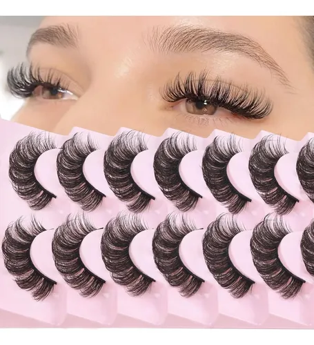 Pestañas Postizas Rusas 10p-d03 Losha Lashes