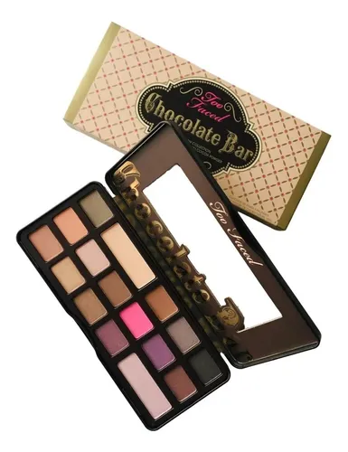 Paleta de Sombras Too Faced Chocolate Bar con 16 Tonos Mate