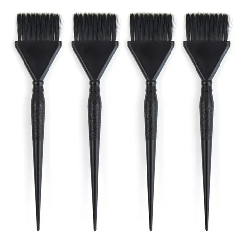 Juego De 4 Cepillos Clásicos Para Teñir El Cabello Para Apli