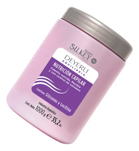 Nutrición Capilar Silkey Deyerli  Pote 1000 Ml  X 3 Unidades