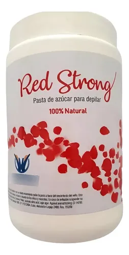 Depilsugar Red Strong 1400g Sugaring Orgánica Depilar Enfrió