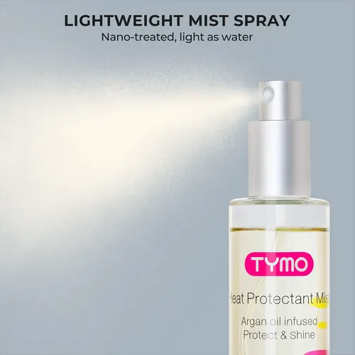 Spray Protector Térmico Tymo Para Cabello Con Aceite De Argá