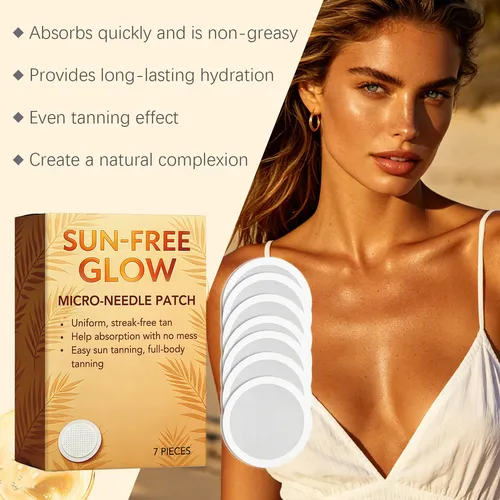 Set 3 Cajas 21 Parches Autobronceante Suave Sin Sol