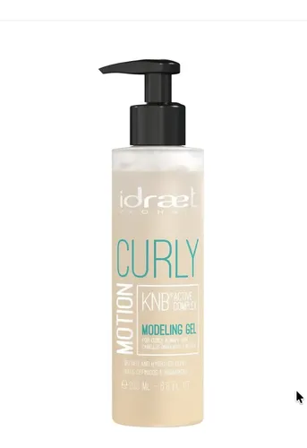Gel Modelador Curly Idraet X200ml