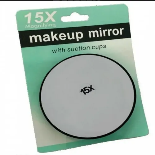 Espejo Con Aumento 15x Depilacion Maquillaje
