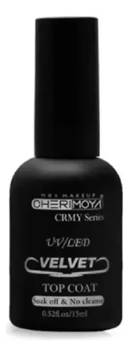 Top Coat Matte Velvet Terciopelo Semi Cherimoya Uv/le