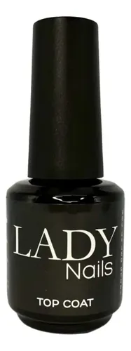 Esmalte Semipermanente Lady Nails Celeste con Acabado Brillante de 15 mL