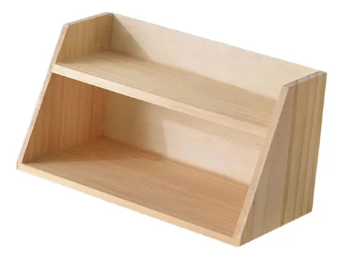 Taza Organizadora De Encimera De Madera Que Ahorra Espacio,