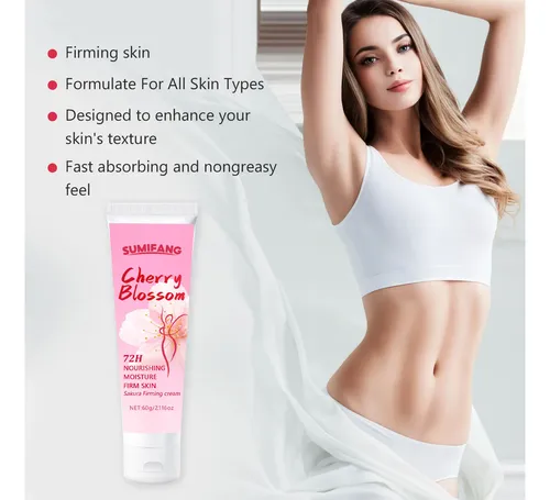 Crema Reafirmante De Cerezo, 72h Hidratación, Textura Ligera