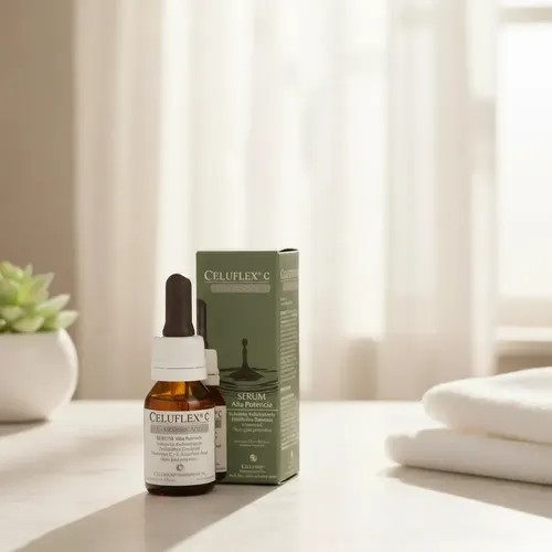 Celuflex C. Serum de vitamina C de Alta Potencia Antioxidante 15ml piel sensible