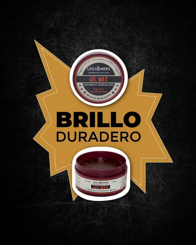 Gel Wax Sansson Legioners Con Brillo Ultra Fijación X 100 Ml