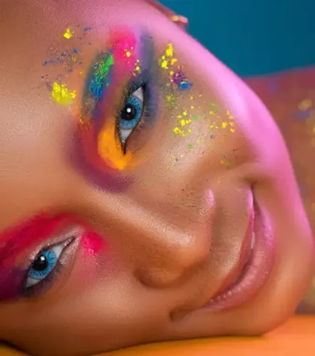Paleta Mezcladora Espátula De Acero Colorimetría Maquillaje