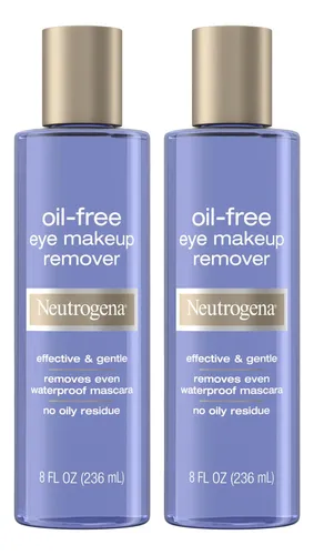 Neutrogena Removedor Y Limpiador De Maquillaje De Ojos Sin