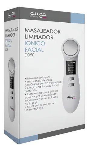 Masajeador Limpiador Facial Iónico Antiage Galvánicas Duga