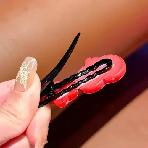 K Pinza For El Pelo Con Forma De Estrella De Frutas Con