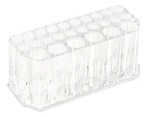 Organizador Transparente Para Brochas De Maquillaje