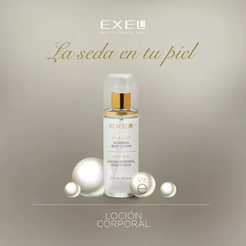 Locion Corporal Efecto Cuerpo De Seda Exel Por 120ml Hidrata