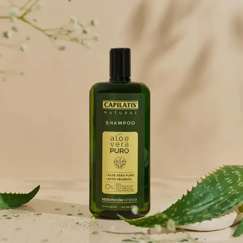 Shampoo Con Aloe Vera 100% Orgánico