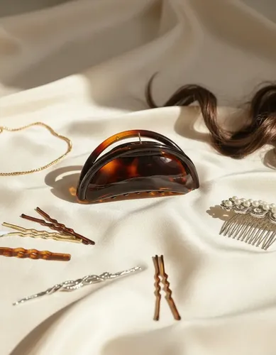 Broche De Pelo Frances