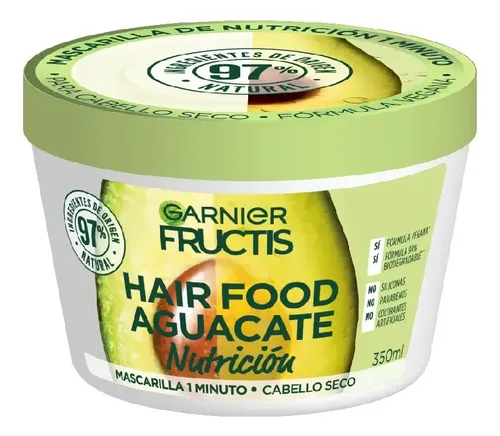 Mascarilla Fructis Hair Food Palta 350ml