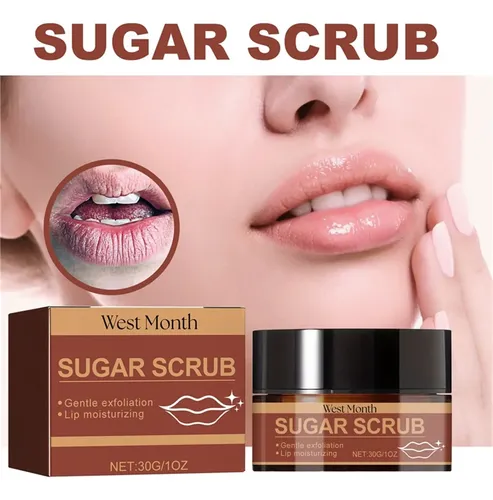Exfoliante Blanqueador De Labios Para Opacar, Hidrata Y Redu