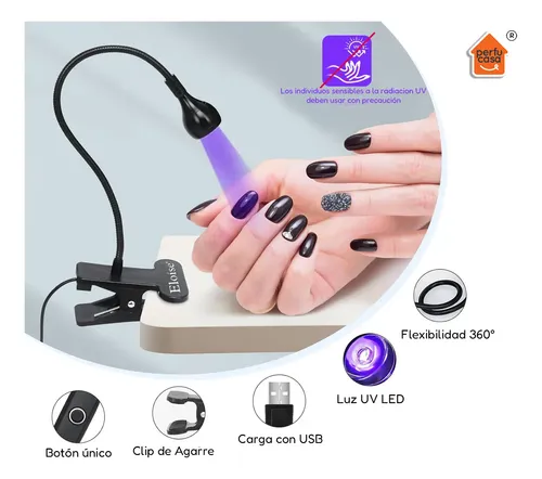 Kit Manicura Uñas Soft Gel Set Completo Esmaltado Lampara Uv