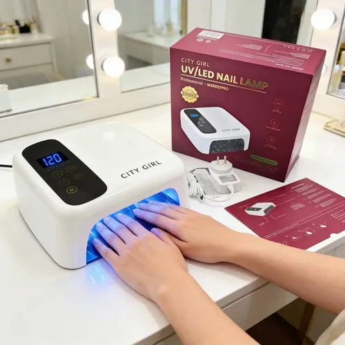 Cabina Uv Led City Girl 602 Pro 72w Inalambrica Sensor Prof