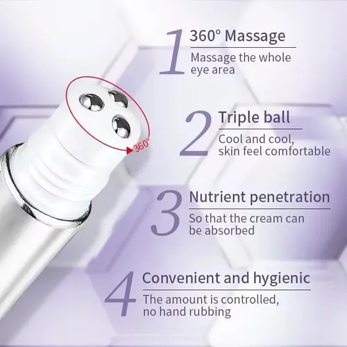 Crema Para El Contorno De Ojos Con Retinol Y Masajeador 360°