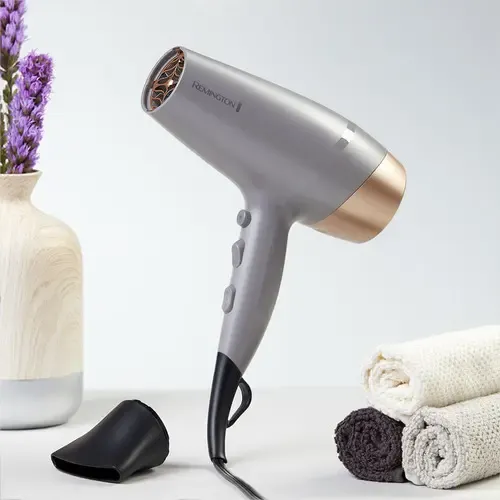Secador De Pelo D26a Remington Colágeno Y Biotin 2200w